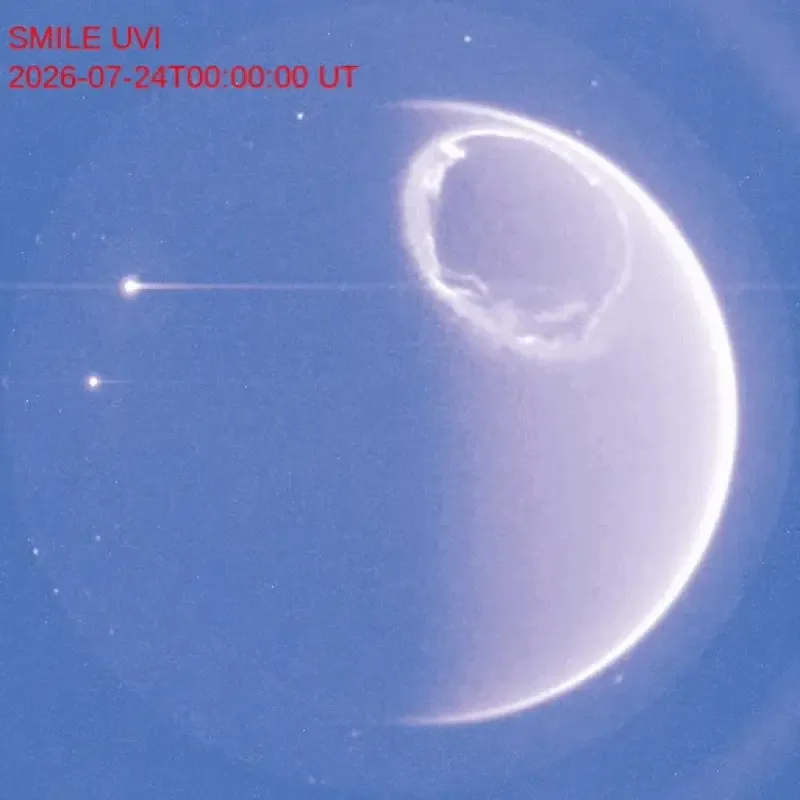 Smile Mission Captures First Aurora Footage