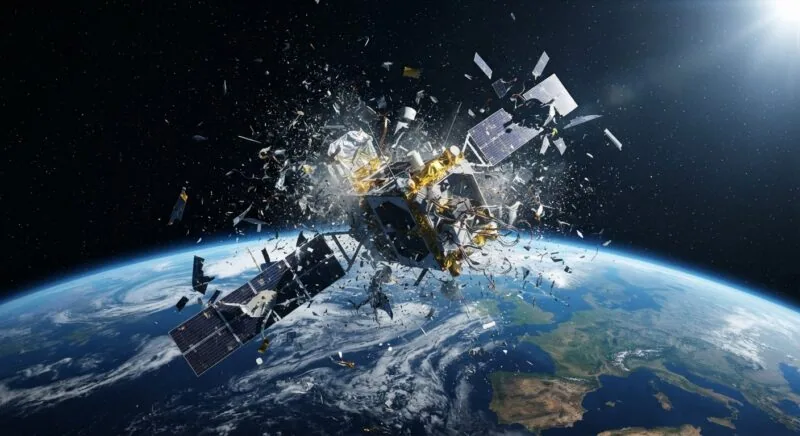 Soviet satellite breaks apart in low-Earth orbit