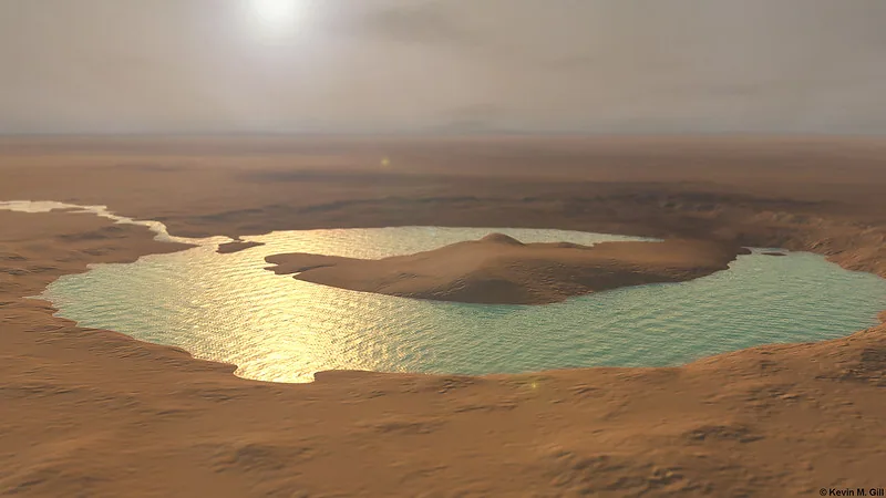 Formaldehyde May Have Helped Life Begin on Mars